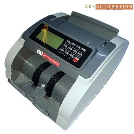 AKS AUTOMATION OVAL Cash Counting Machine with Fake Note Detection